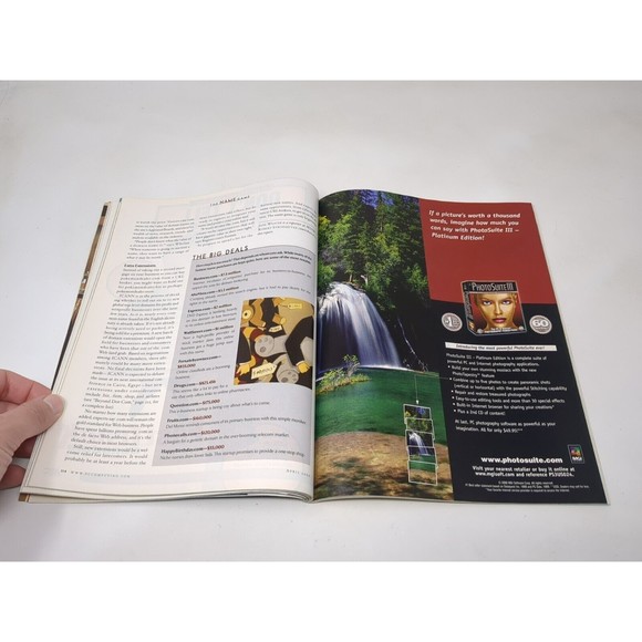 Vintage PC Computing Magazine April 2000 Silicon Valley‎ Wireless Internet Tech - Picture 15 of 16